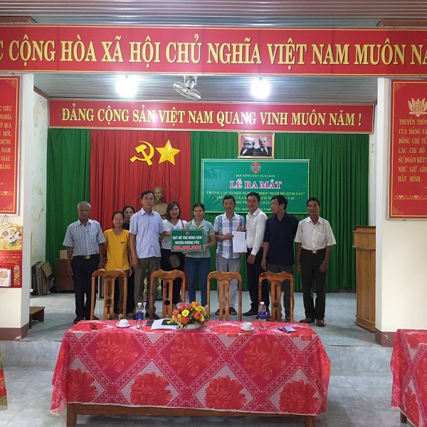 LỄ RA MẮT TỔ HỘI NGHỀ NGHIỆP "NUÔI BÒ SINH SẢN" THÔN 7A VÀ GIẢI NGÂN VỐN VAY QUỶ HỖ TRỢ NÔNG DÂN HUYỆN KRÔNG PẮC
